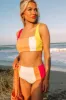 Coastal Cruise Color Block Bikini Top sold by Impressions