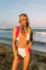 Coastal Cruise Color Block Bikini Top sold by Impressions