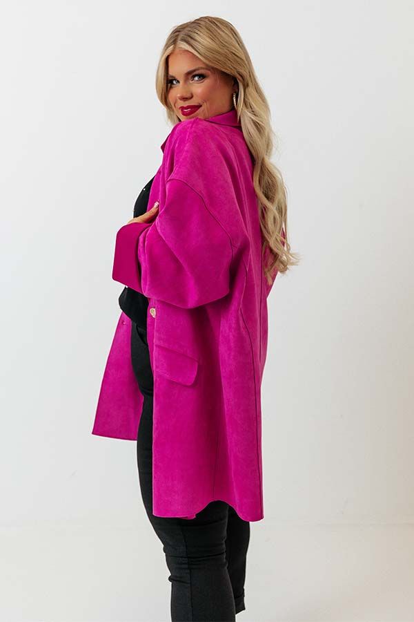 Fun Night Out Faux Suede Jacket Curves sold by Impressions product image thumbnail 3