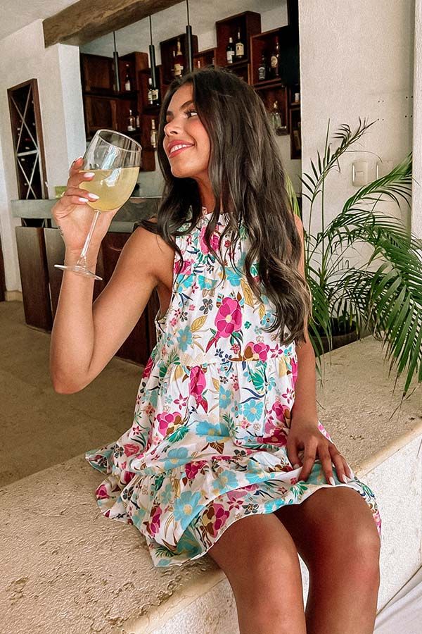 Fairytale Friendly Shift Dress in White sold by Impressions product image thumbnail 2