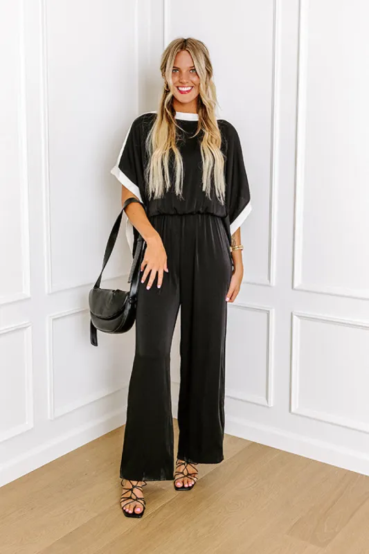 Brooklyn Babe Jumpsuit in Black sold by Impressions