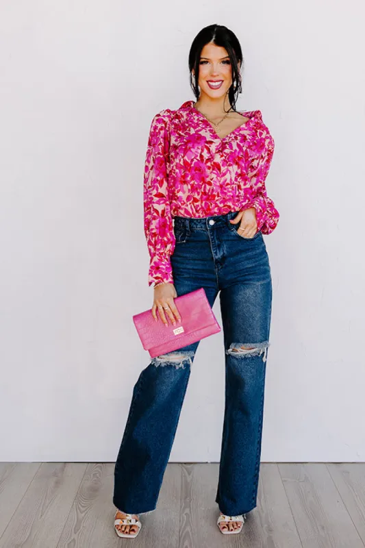 So Easy To Love Floral Bodysuit sold by Impressions