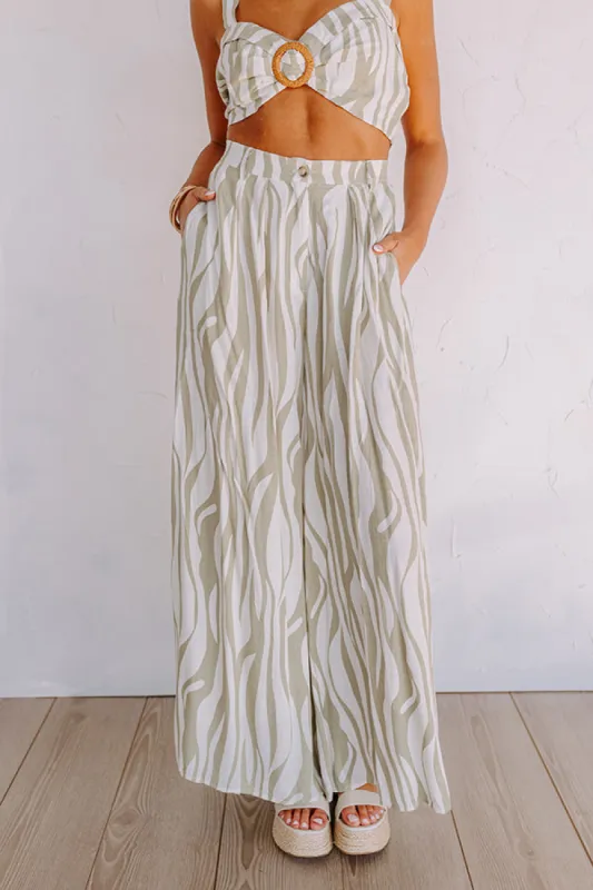 Fly Me To Fiji High Waist Pants sold by Impressions