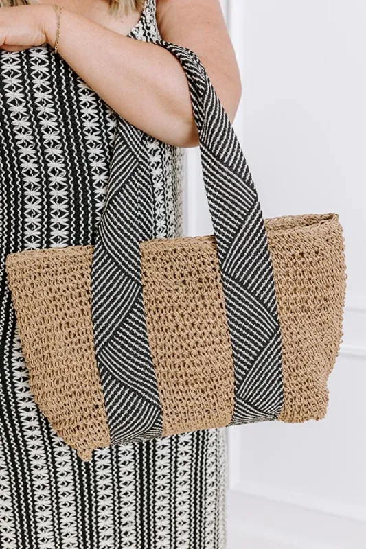 Beach Hustle Woven Tote sold by Impressions