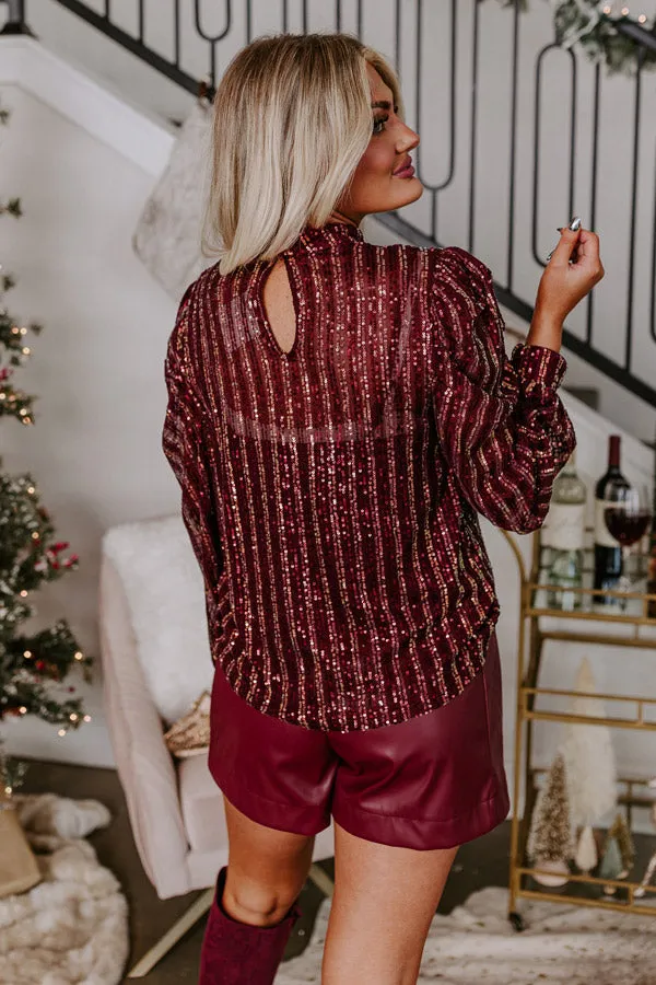 Midnight Mantra Sequin Top sold by Impressions product image thumbnail 5