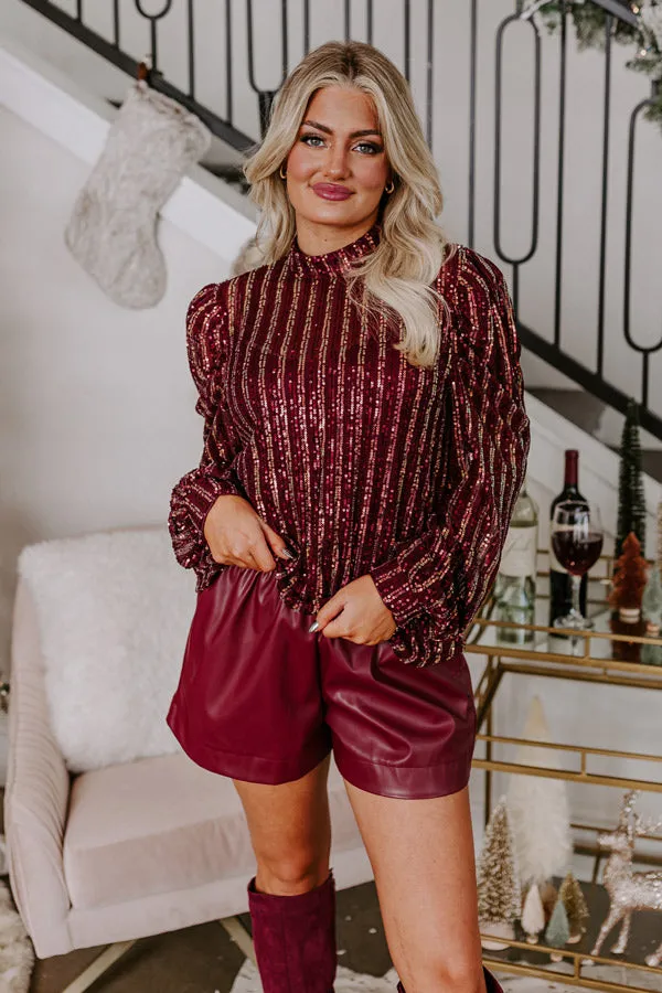 Midnight Mantra Sequin Top sold by Impressions product image thumbnail 3