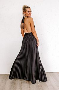 Luster And Luxury Pleated Maxi Dress sold by Impressions