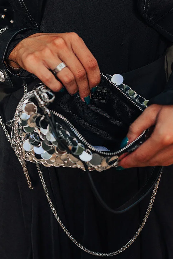 Bring The Sparkle Sequin Purse In Silver sold by Impressions product image thumbnail 3