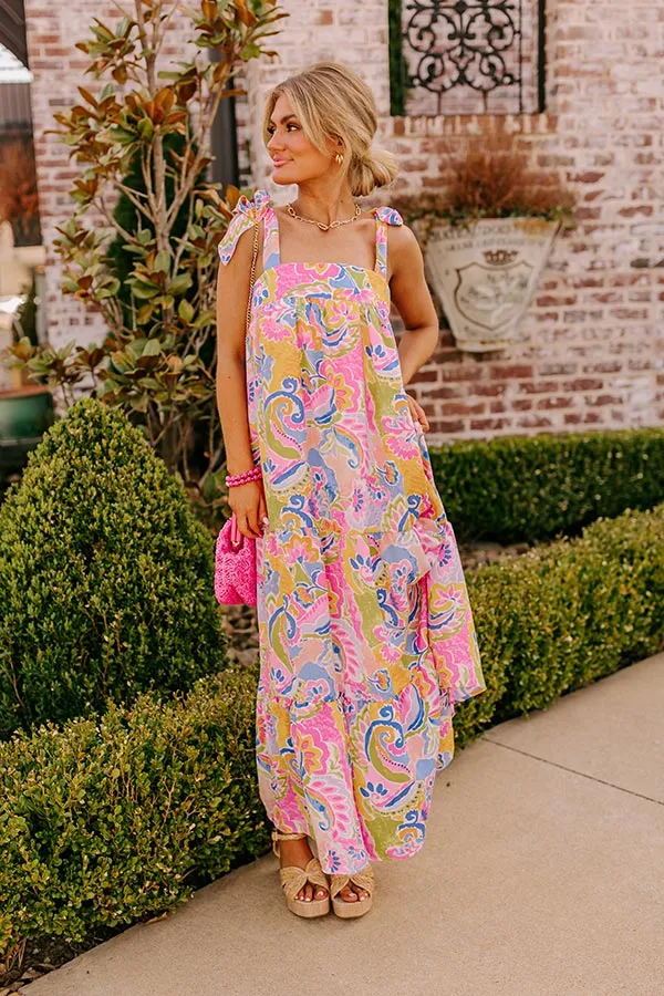 Resort Radiance Paisley Maxi Dress sold by Impressions product image thumbnail 4