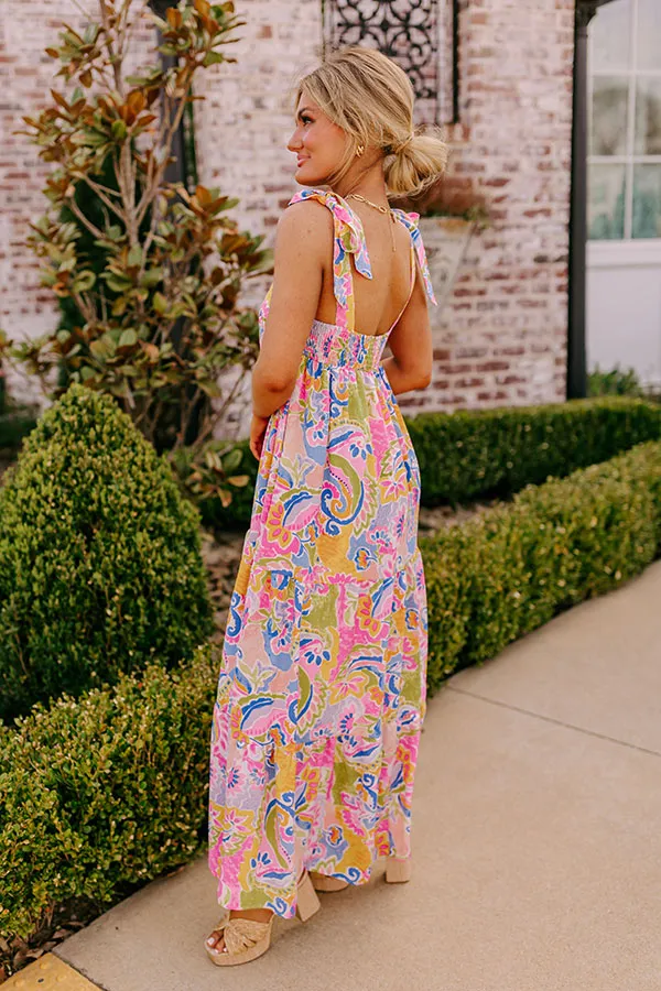 Resort Radiance Paisley Maxi Dress sold by Impressions product image thumbnail 5