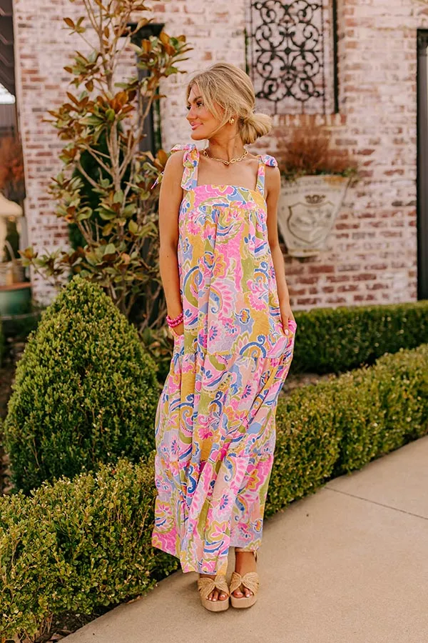 Resort Radiance Paisley Maxi Dress sold by Impressions product image thumbnail 2