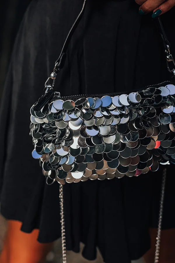 Bring The Sparkle Sequin Purse In Silver sold by Impressions product image thumbnail 2