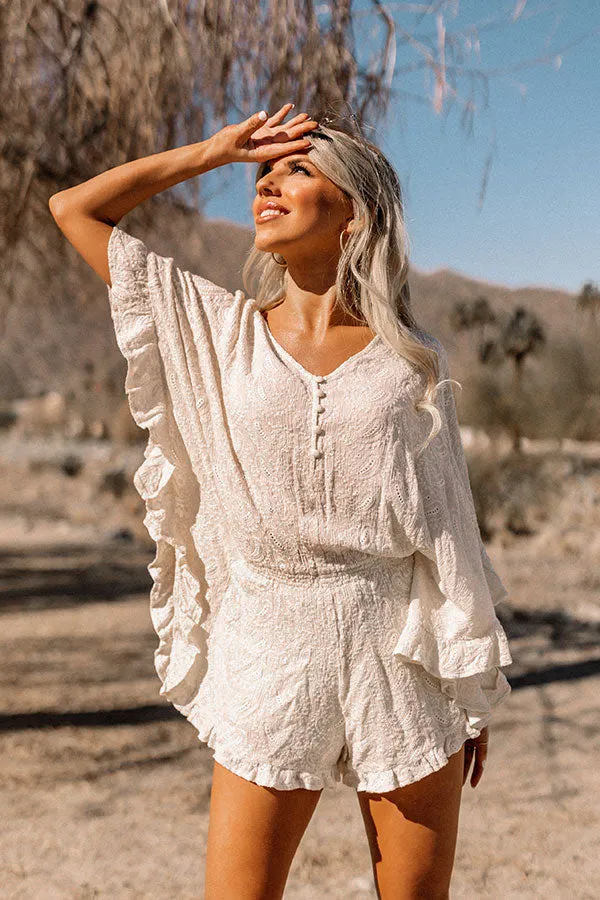 Seaside Memory Embroidered Romper sold by Impressions product image thumbnail 4