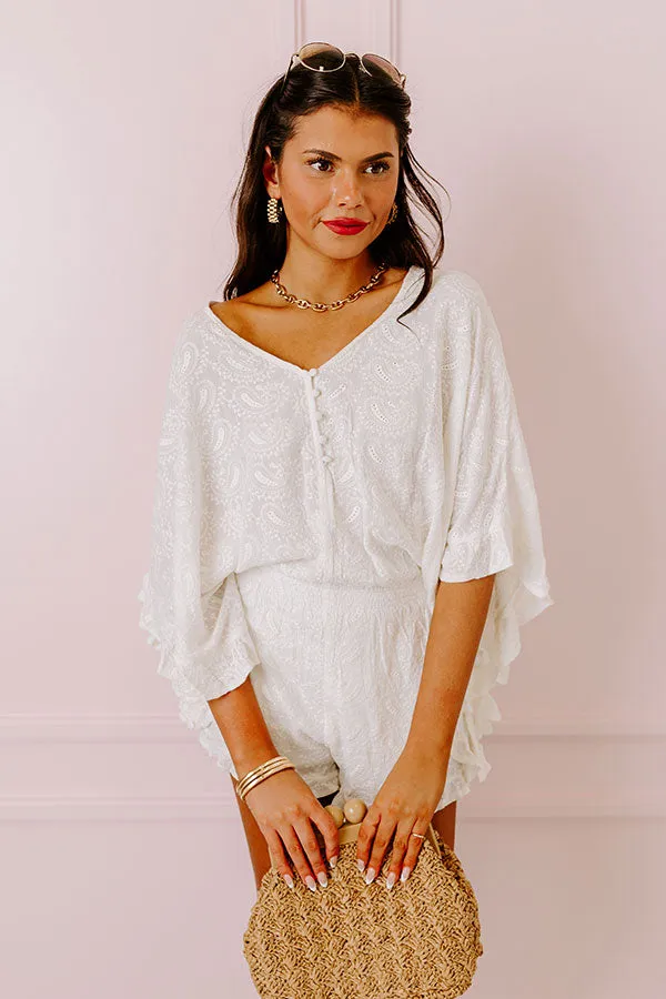 Seaside Memory Embroidered Romper sold by Impressions product image thumbnail 2