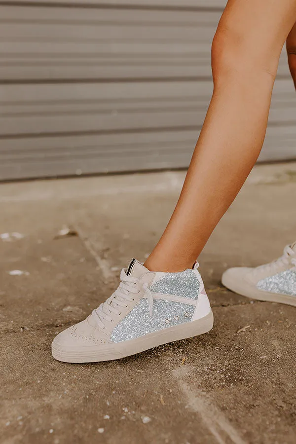 The Hazel Vintage Glitter Sneaker sold by Impressions product image thumbnail 3