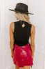 Have A Ball Ruched Side Top In Black sold by Impressions