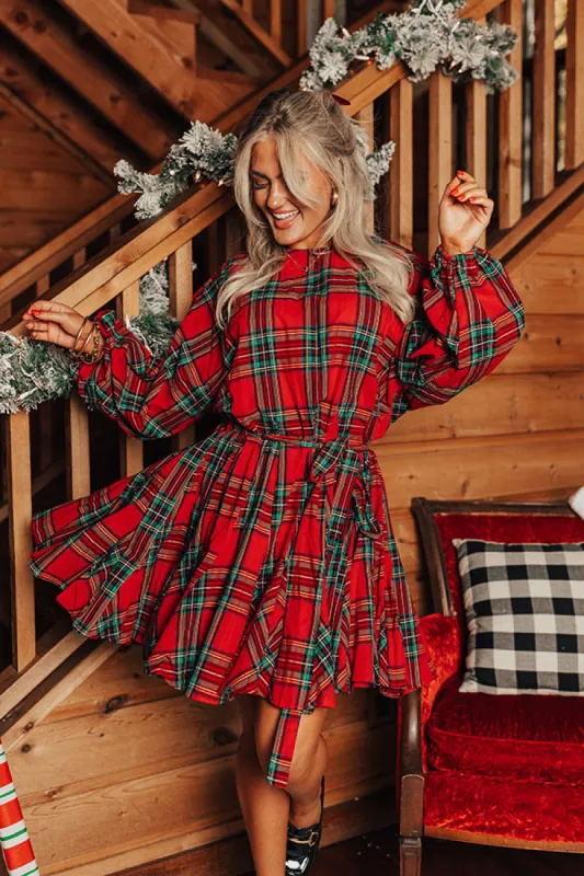Keep It A Secret Plaid Mini Dress sold by Impressions
