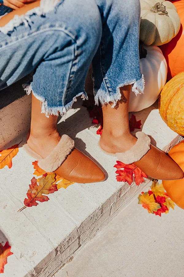The Lily Faux Leather Flat In Camel sold by Impressions product image thumbnail 4