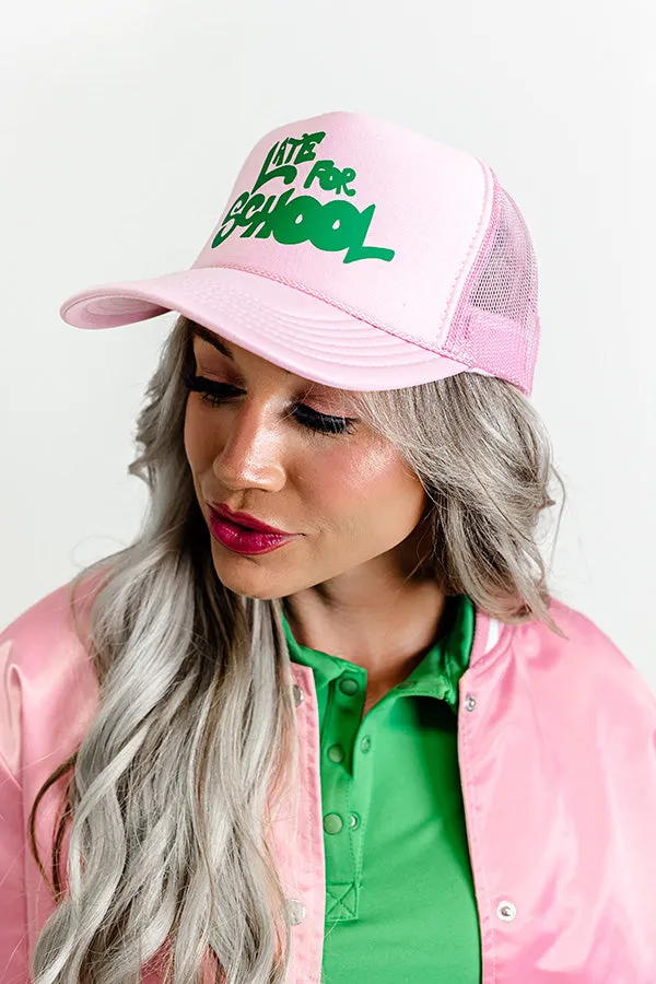 Late For School Trucker Hat sold by Impressions product image thumbnail 2