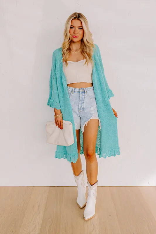 Summer Evening Breeze Knit Cardigan sold by Impressions