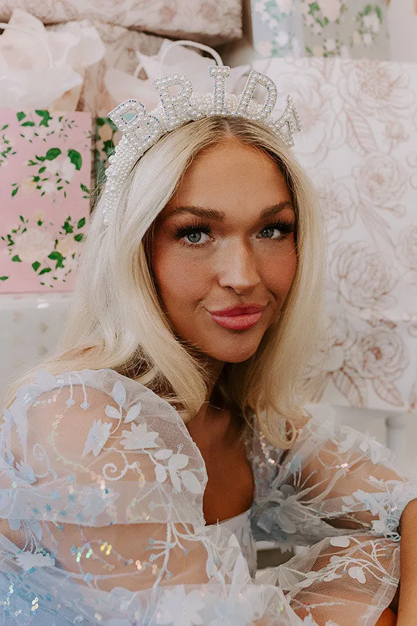 Bride Pearl Embellished Headband sold by Impressions product image thumbnail 3