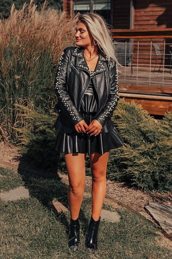 Love At Last Faux Leather Pearl Jacket sold by Impressions product image thumbnail 2