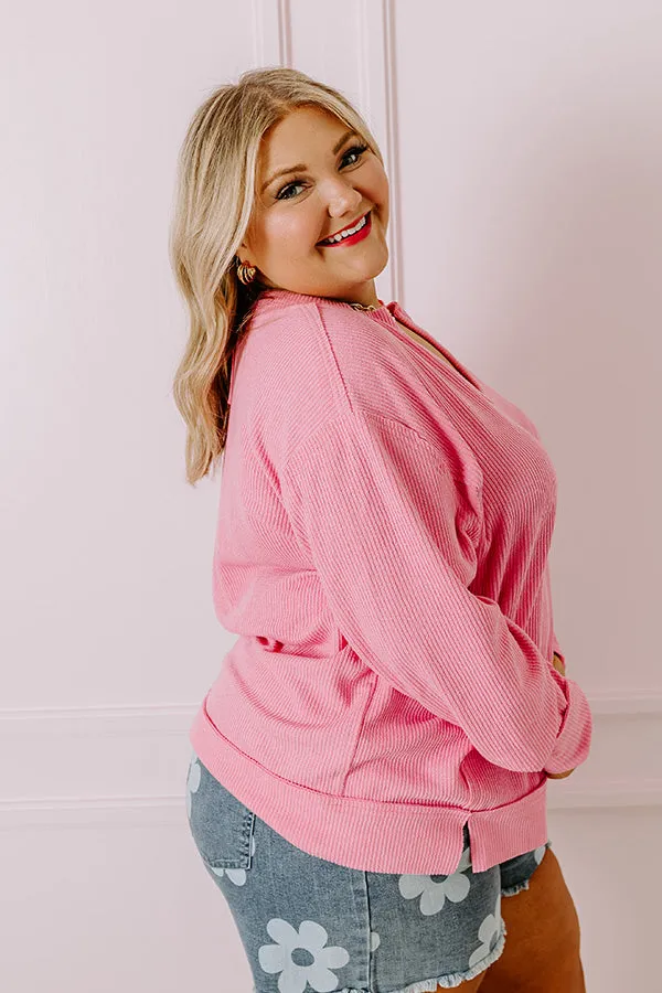 Boardwalk Babe Shift Top in Pink Curves sold by Impressions product image thumbnail 4