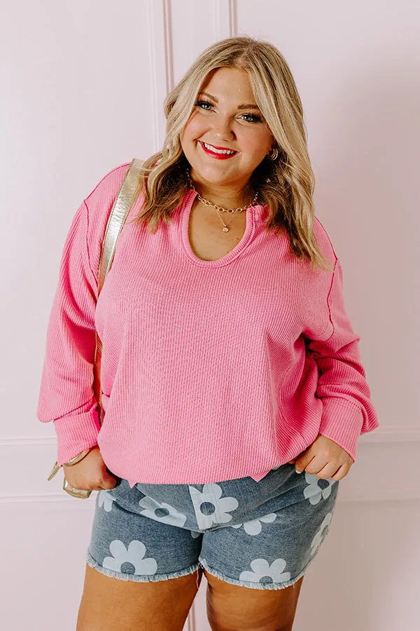 Boardwalk Babe Shift Top in Pink Curves sold by Impressions product image thumbnail 2