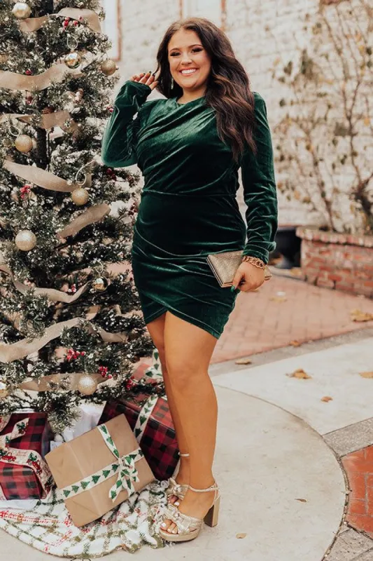 Romantic Allure Velvet Dress Curves sold by Impressions