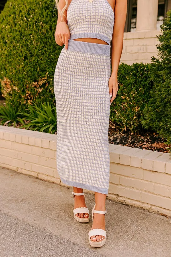 Resort Cutie High Waist Knit Skirt sold by Impressions product image thumbnail 5