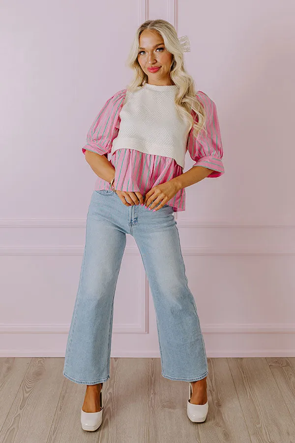 Gather The Courage Top In Pink sold by Impressions product image thumbnail 2