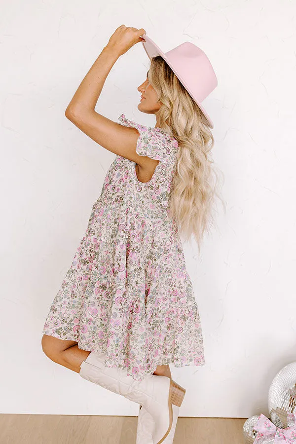 Wildflower Fields Mini Dress sold by Impressions product image thumbnail 3