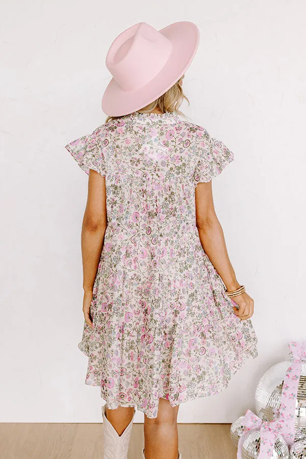 Wildflower Fields Mini Dress sold by Impressions product image thumbnail 4