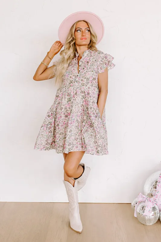 Wildflower Fields Mini Dress sold by Impressions