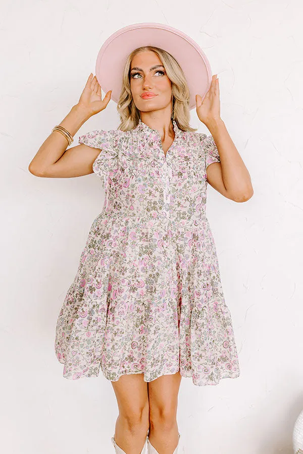 Wildflower Fields Mini Dress sold by Impressions product image thumbnail 2