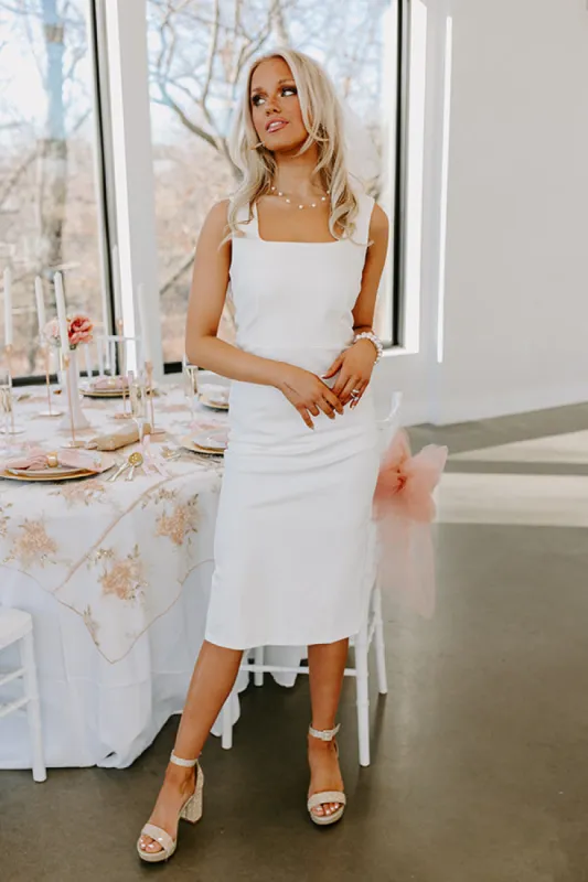 Fate Would Have It Midi In Cream sold by Impressions