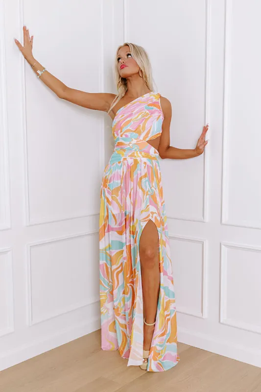 Vivid Verve Mesh Maxi Dress sold by Impressions