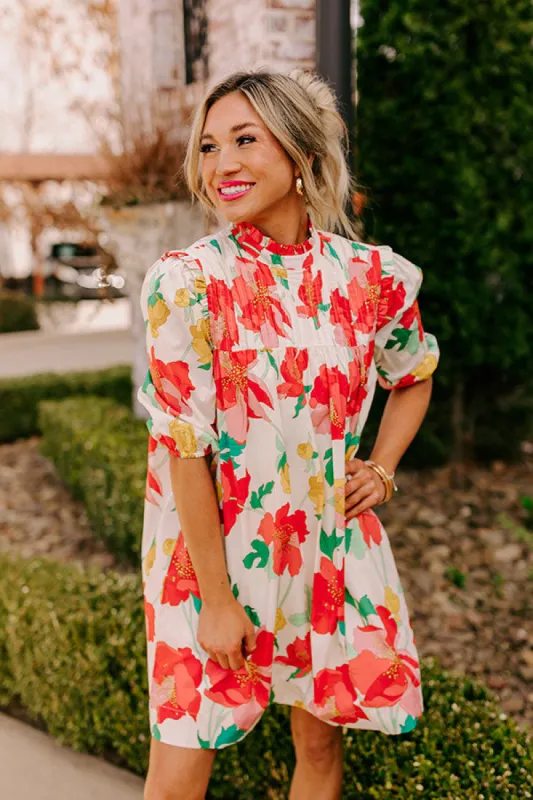 Botanic Bloom Shift Dress sold by Impressions