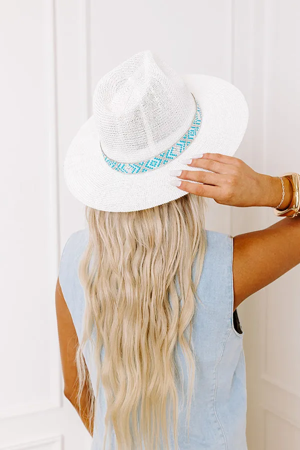 Sunny Refresh Woven Fedora in White sold by Impressions product image thumbnail 4