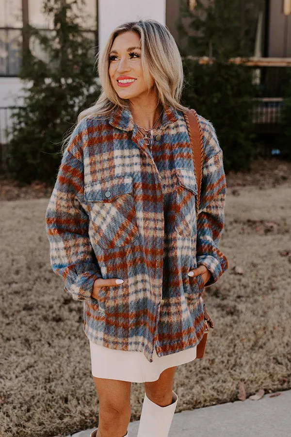 Whistling Woods Plaid Jacket In Riverside sold by Impressions product image thumbnail 2
