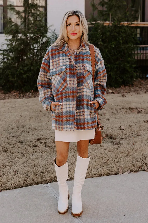 Whistling Woods Plaid Jacket In Riverside sold by Impressions product image thumbnail 4