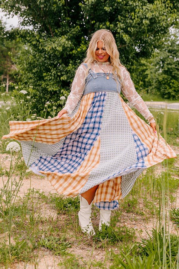 Cafe Afternoons Maxi Dress Curves sold by Impressions