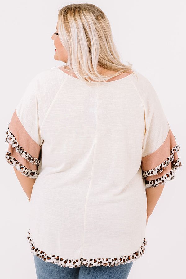 Trend Spotter Leopard Shift Top Curves sold by Impressions product image thumbnail 4