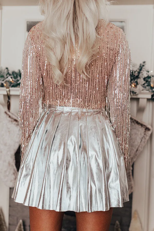 The Lyla Pleated Mini Skirt sold by Impressions product image thumbnail 3