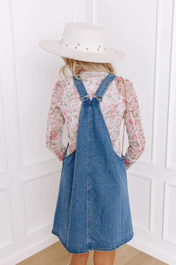 Urban Outing Denim Mini Dress sold by Impressions product image thumbnail 4
