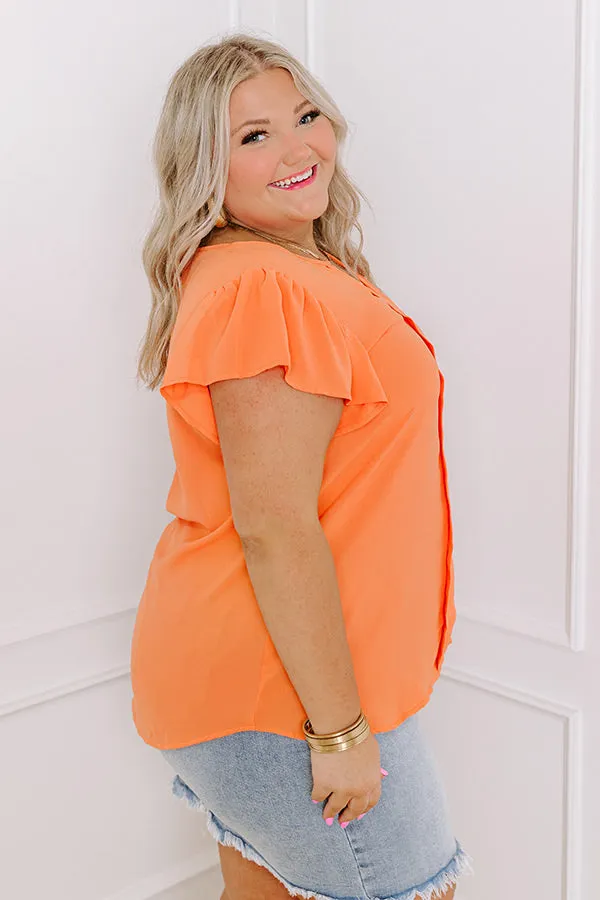 Touring San Fran Shift Top in Orange Curves sold by Impressions product image thumbnail 2