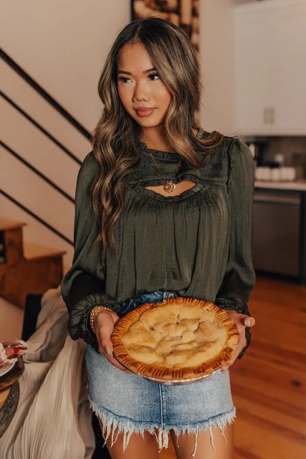 Paris Dreamer Satin Shift Top sold by Impressions