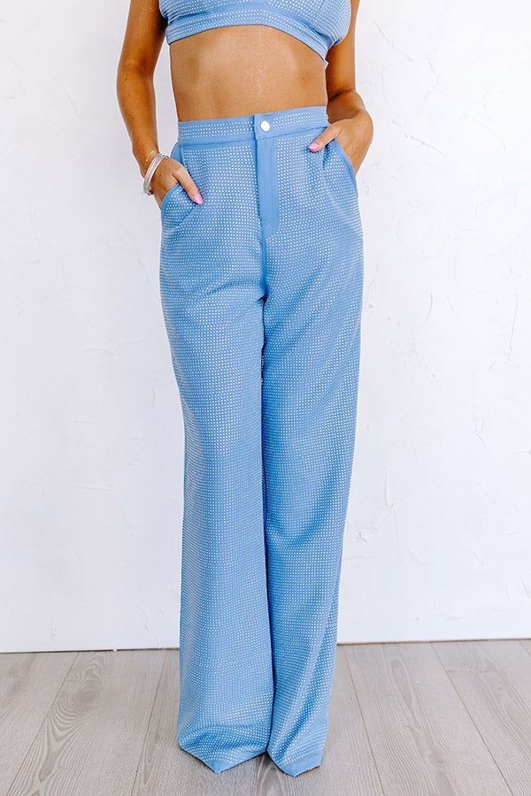 Star of The Show High Waist Rhinestone Trousers sold by Impressions product image thumbnail 2