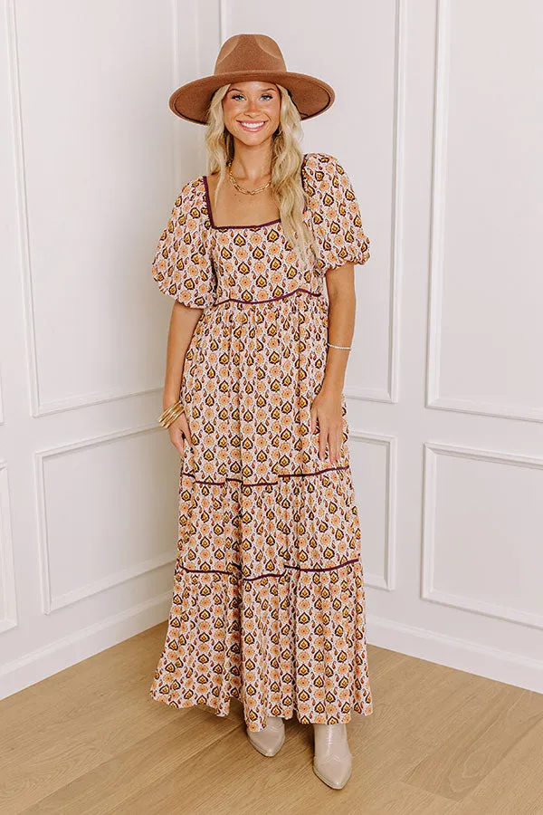 Carefree Moment Maxi Dress in Royal Plum sold by Impressions product image thumbnail 2