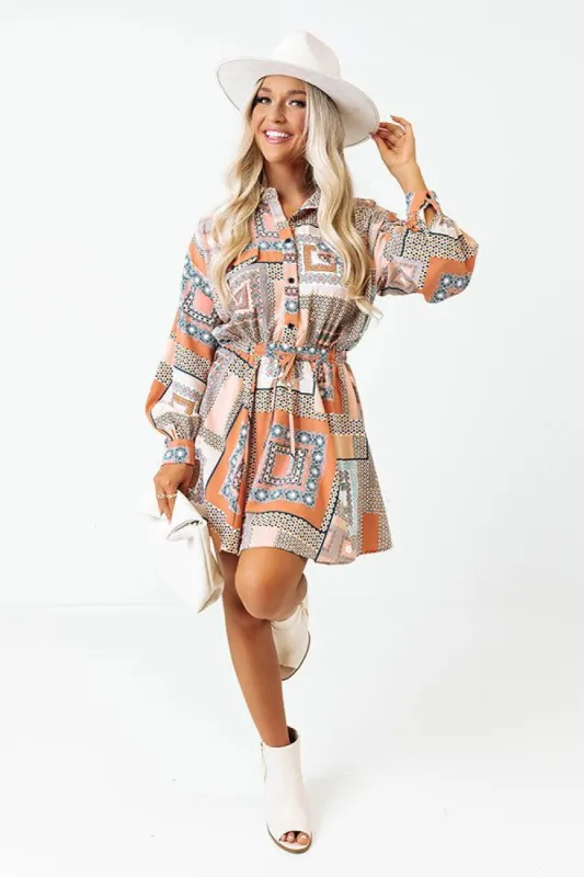 Glam Slam Dress in Rust sold by Impressions